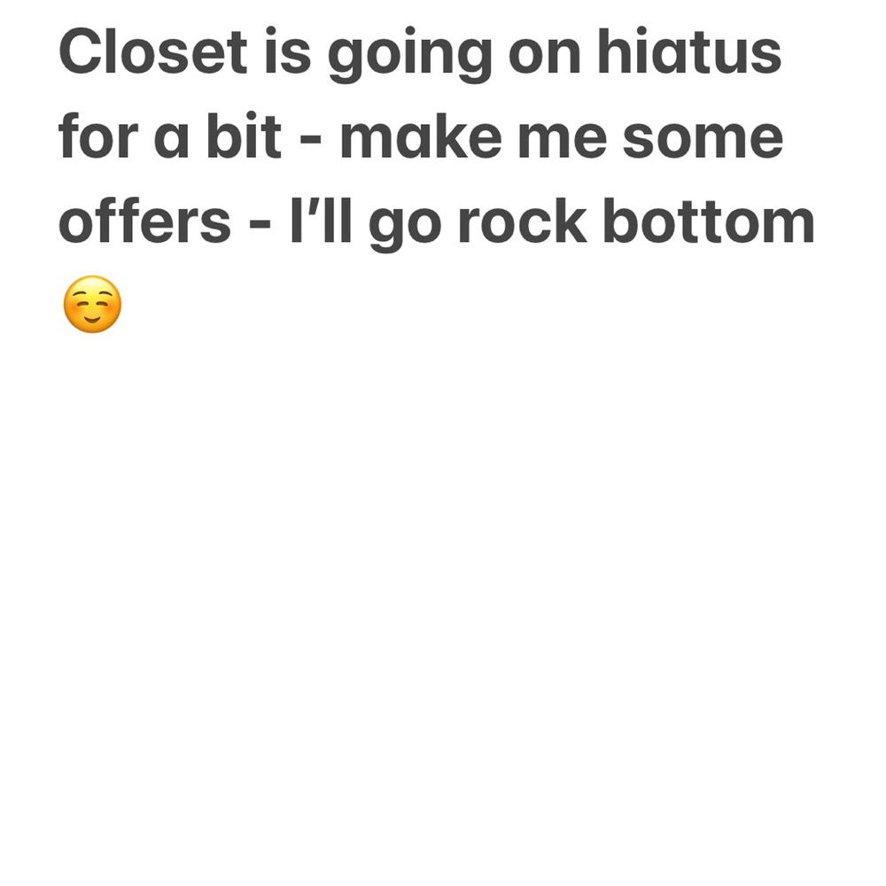 Text Only Poshmark Listing Image